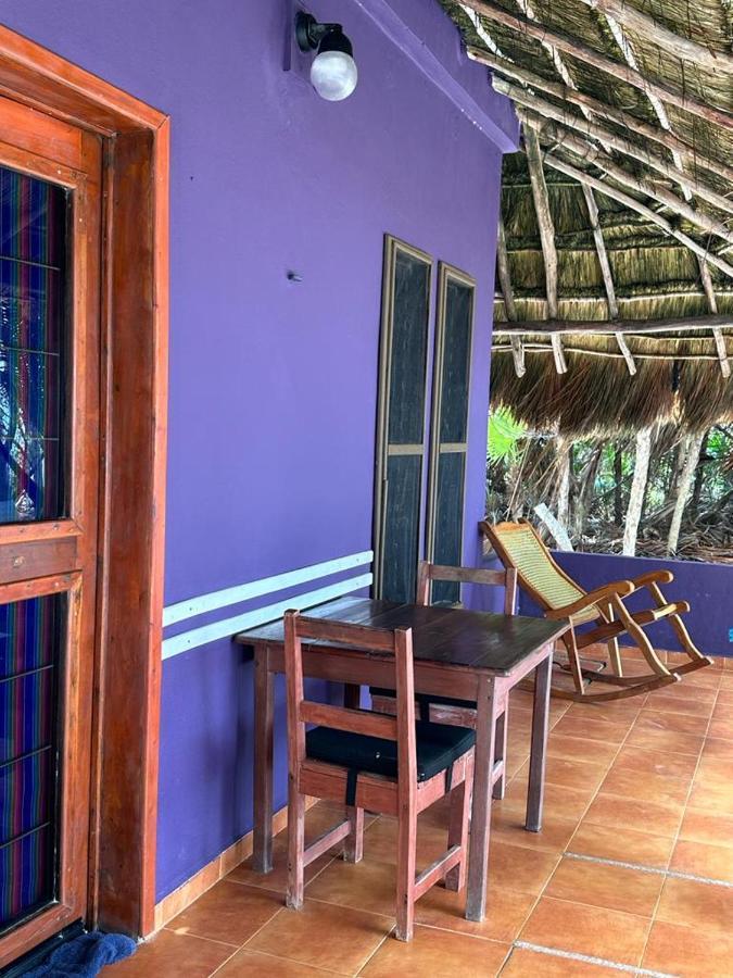Ecological Hotel Maya Luna Mahahual Bagian luar foto
