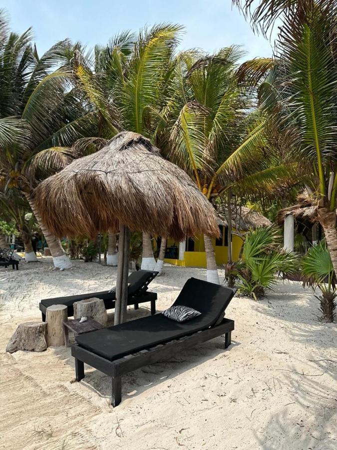 Ecological Hotel Maya Luna Mahahual Bagian luar foto
