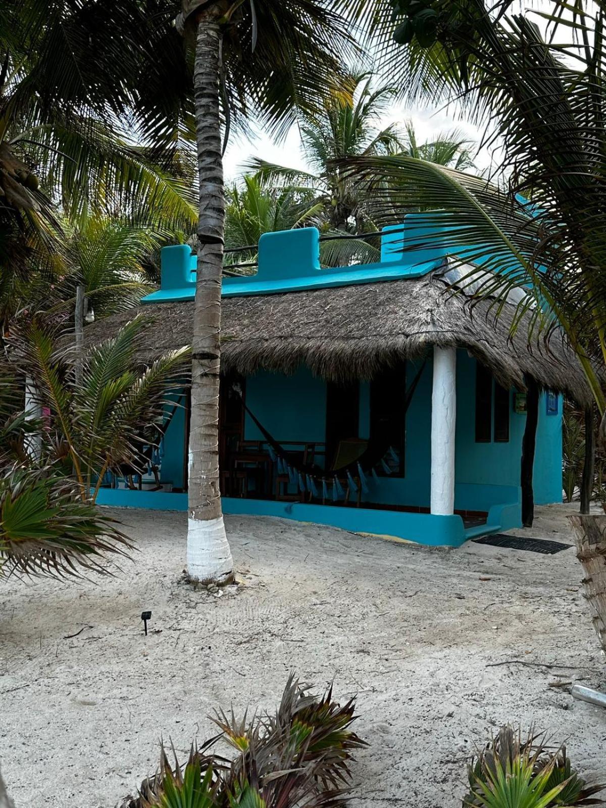 Ecological Hotel Maya Luna Mahahual Bagian luar foto